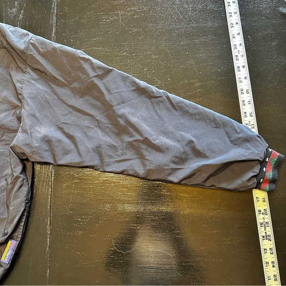 Vintage Terry Martin Medium Oversized Wide Windbreaker Tribal Print Black Red - Picture 2 of 9